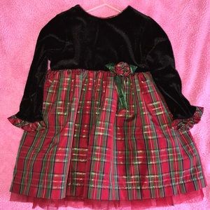 George Infant long sleeve Christmas dress.